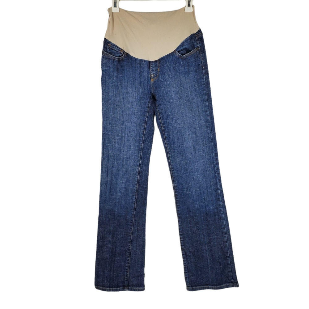 MIMI MATERNITY Denim Jeans Sz SR Small Regular (4-6)